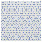 Niedliche Blaue Schneeflocken Muster Thunder_Cove Stoff (Muster)