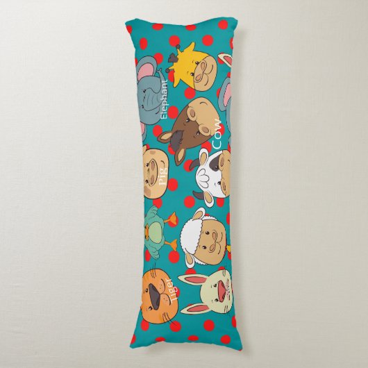 Niedliche blaue Tiere züchten Hunde von Rindern Seitenschläferkissen (Vorderseite Vertikal)