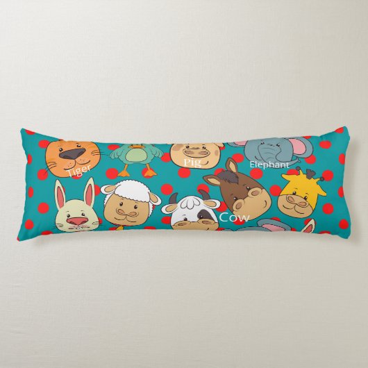 Niedliche blaue Tiere züchten Hunde von Rindern Seitenschläferkissen (Vorderseite)