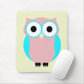 Niedliche Blaue und rosa Eukalyptusepad Mousepad (Mit Mouse)
