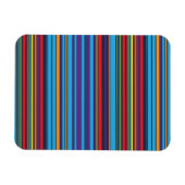 Niedliche blaue violette Streifen Magnet (Horizontal)