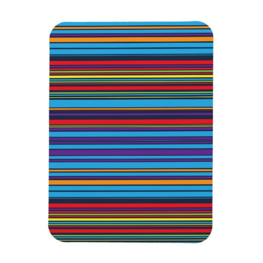 Niedliche blaue violette Streifen Magnet (Vertikal)