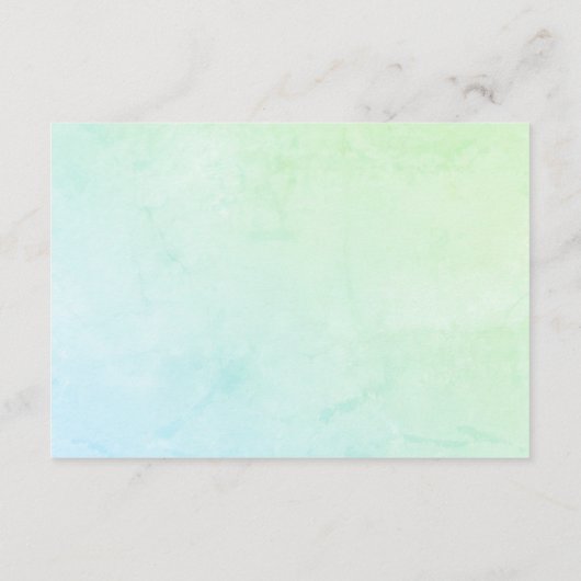 Niedliche Blauwal-Ozeanbücher für Babydusche Begleitkarte (Rückseite)