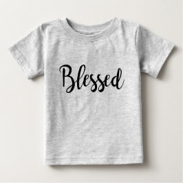 niedliche BLESSED-Schriftzeichen | Baby T-shirt