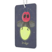 Niedliche Blitzfehler-Firefrefly-Cartoon-Abbildung Autolufterfrischer (Links)