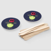 Niedliche Blitzfehler-Firefrefly-Cartoon-Abbildung Fächer (Non-assembled)