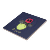 Niedliche Blitzfehler-Firefrefly-Cartoon-Abbildung Fliese (Seite)