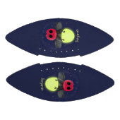 Niedliche Blitzfehler-Firefrefly-Cartoon-Abbildung Football (Paneele)