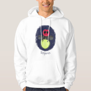Niedliche Blitzfehler-Firefrefly-Cartoon-Abbildung Hoodie