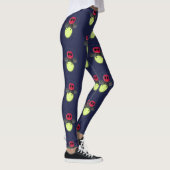 Niedliche Blitzfehler-Firefrefly-Cartoon-Abbildung Leggings (Rechts)