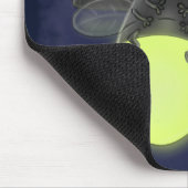 Niedliche Blitzfehler-Firefrefly-Cartoon-Abbildung Mousepad (Ecke)