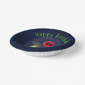 Niedliche Blitzfehler-Firefrefly-Cartoon-Abbildung Pappteller (Gewinkelt)