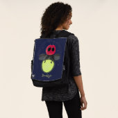Niedliche Blitzfehler-Firefrefly-Cartoon-Abbildung Rucksack (Ausgewaschen)