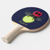 Niedliche Blitzfehler-Firefrefly-Cartoon-Abbildung Tischtennis Schläger (Vorderseite)