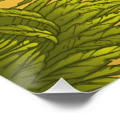 Niedliche Blond Fairy Drinks in der Sonnenstraße Poster (Ecke)