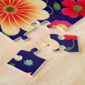 Niedliche blorfarbige Blume Puzzle (Seite)