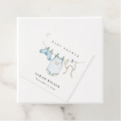 Niedliche Blue Boy Baby Dusche Geschenkanhänger (Beispiel)