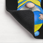 NIEDLICHE BLUE & YELLOW UKRANIEN GNOMES MOUSEPAD (Ecke)