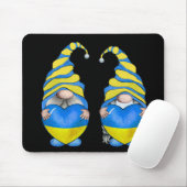 NIEDLICHE BLUE & YELLOW UKRANIEN GNOMES MOUSEPAD (Mit Mouse)