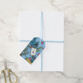 NIEDLICHE BLUEBIRD SWEETHEARDS, LIEBE VOGELVALENTI GESCHENKANHÄNGER (Mit Garn)