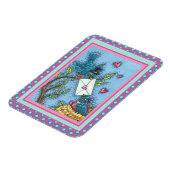 NIEDLICHE BLUEBIRD SWEETHEARDS, LIEBE VOGELVALENTI MAGNET (Linke Seite)