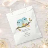 Niedliche Bluebirds Bird Baby Dusche Geschenktütchen (Ausgeschnitten)