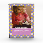 Niedliche Blume Abschluss Geschenke für Kindergart Fotoblock (Vorderseite)