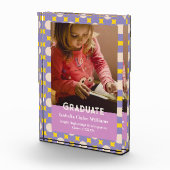 Niedliche Blume Abschluss Geschenke für Kindergart Fotoblock (Rechts)