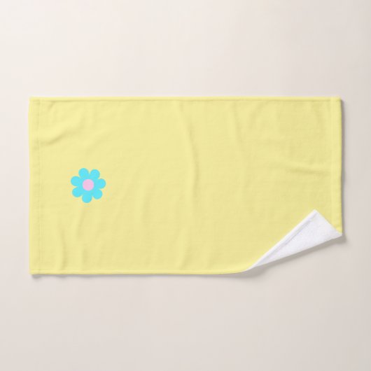 Niedliche Blume Badhandtuch Set (Handtuch)