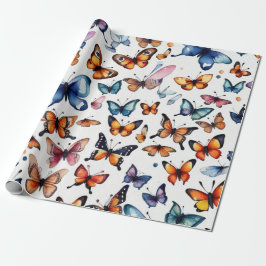 Niedliche Blume beherbergen Tiere Umschlagpapier Geschenkpapier