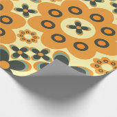 niedliche Blume Blatt Muster 10 Geschenkpapier (Ecke)