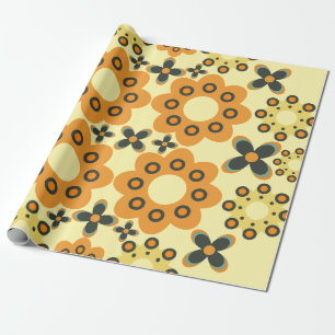 niedliche Blume Blatt Muster 6 Geschenkpapier