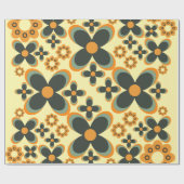 niedliche Blume Blatt Muster 9 Geschenkpapier (Flach)