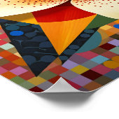 Niedliche Blume Bouquet Lily Printable Poster (Ecke)