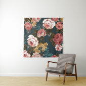 niedliche Blume Design Textil Illustration, Patron Wandteppich (Beispiel (Horizontal))
