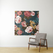niedliche Blume Design Textil Illustration, Patron Wandteppich (Beispiel)