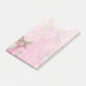 Niedliche Blume Fairy Art Post-it Klebezettel (angewinkelt)