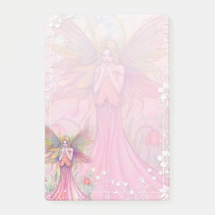 Niedliche Blume Fairy Art Post-it Klebezettel