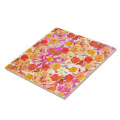 Niedliche Blume Fliese (Seite)