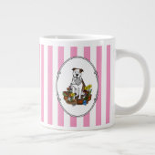 Niedliche Blume Gardener Pit Bull (lt brindle whit Jumbo-Tasse (Rechts)