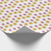 Niedliche Blume Geschenkpapier (Ecke)