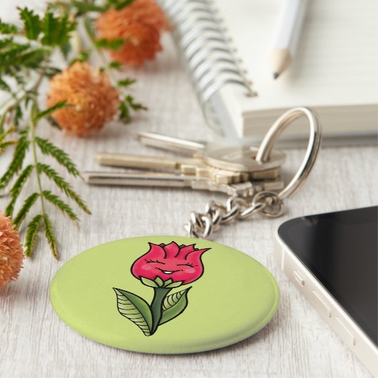 Niedliche Blume Girly Schlüsselanhänger (Seite)
