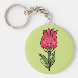 Niedliche Blume Girly Schlüsselanhänger