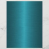 Niedliche Blume handgezeichnetes Design Flyer (Hinten)