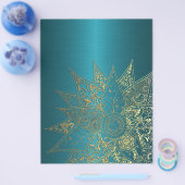 Niedliche Blume handgezeichnetes Design Flyer (Einzeln)