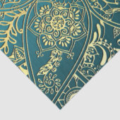 Niedliche Blume handgezeichnetes Design Seidenpapier (Ausschnitt)