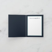 Niedliche Blume hinzufügen Karte (Innenseite)