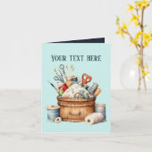 Niedliche Blume hinzufügen Karte (Gelbe Blume)