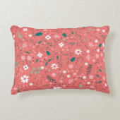 Niedliche Blume im Herbst Illustration Blumenmuste Dekokissen (Vorderseite)
