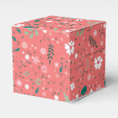 Niedliche Blume im Herbst Illustration Blumenmuste Geschenkschachtel (Vorderseite)